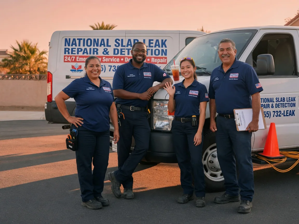 Slab Leak Detection company in Huttig, AR